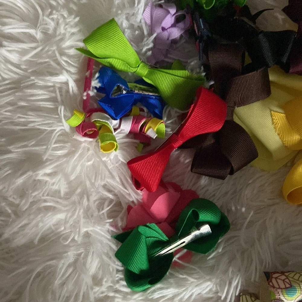 Bundle of girls hair bows!
